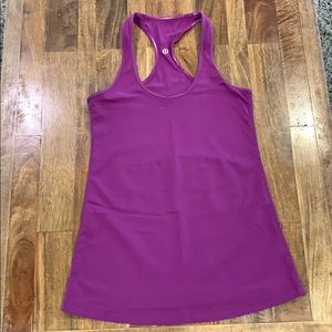 lululemon Racerback tank top Size 6 purple
